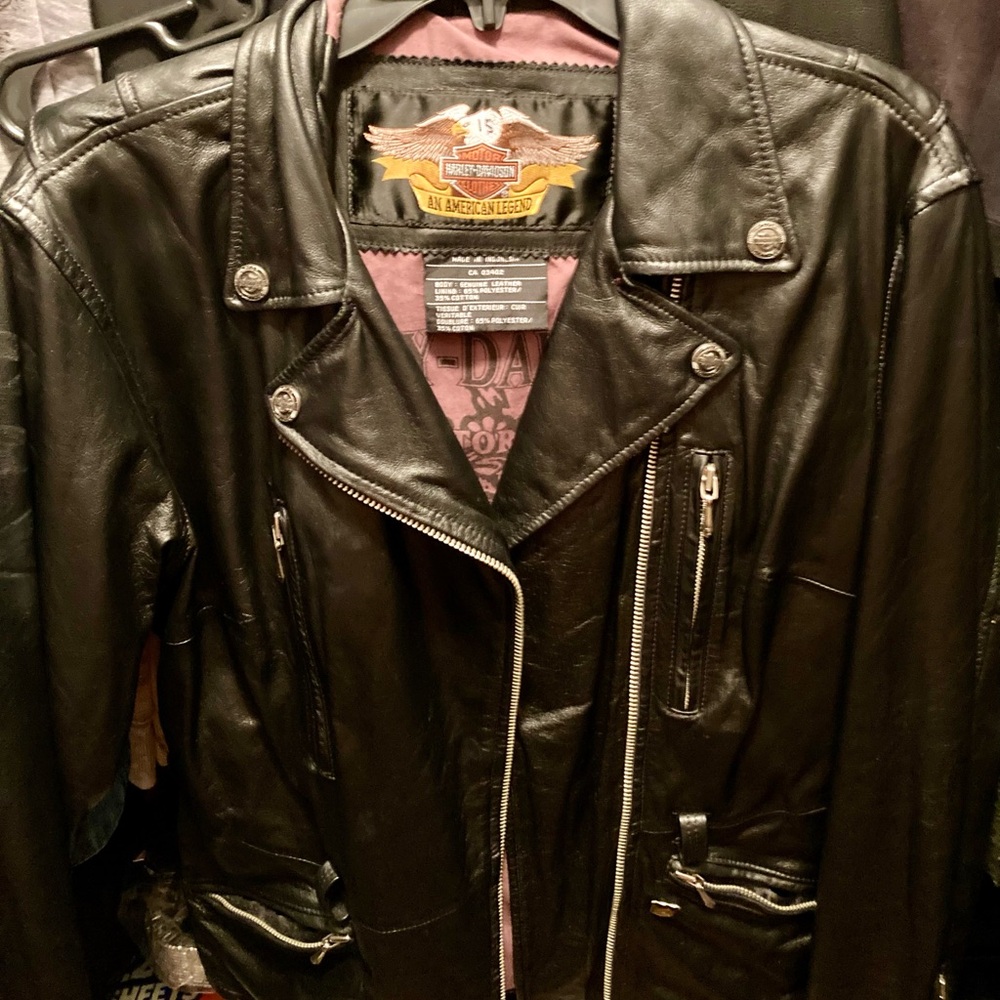 Harley-Davidson Black Leather Jacket